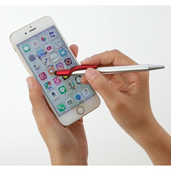 タッチペン＆ボールペン　カラフルでスマートなタッチ＆ボールペン　ピンポイントで画面をタッチ｜ゴールドスター 12,118円