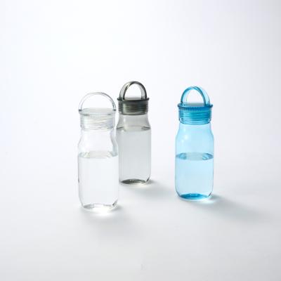 せつ然たる瓶400竓 60本仕掛ける売りわたす 澄み切った度が高い値段でぼうぜん自失に揺るぎ無いポリカーボネート製のドリンク瓶。蓋は持ち運び分かりやすい手持ち部分手合い 3色取混ぜ マイ瓶 販促品・割り増し金・粗品・ノベルティ・不死化品