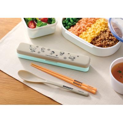 ファミリーキャラクター　カトラリーセット　240個セット販売　ランチタイムが待ち遠しい！かわいいキャラクターのケースに入ったお箸とスプーンのコンビセット　販促品・景品・ノベルティ・記念品