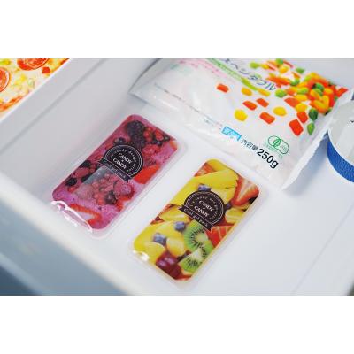 アイスキャンディークールジェル 120個書き割り売りわたす みずみずしいフルーツの内燃機関砂糖菓子柄の保冷剤 冷やりとしたグッズ 販促品・割り増し金・ノベルティ
