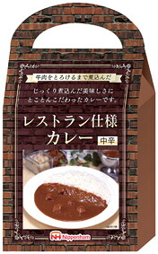 レンジで簡単レストラン仕様カレー中辛4食入 20個セット販売 電子レンジで簡単につくれる日本ハムのこだわりのレストラン仕様のカレーが手提げ箱に4食入ったギフトセット 販促品・景品・ノベルティ・粗品|ゴールドスター
