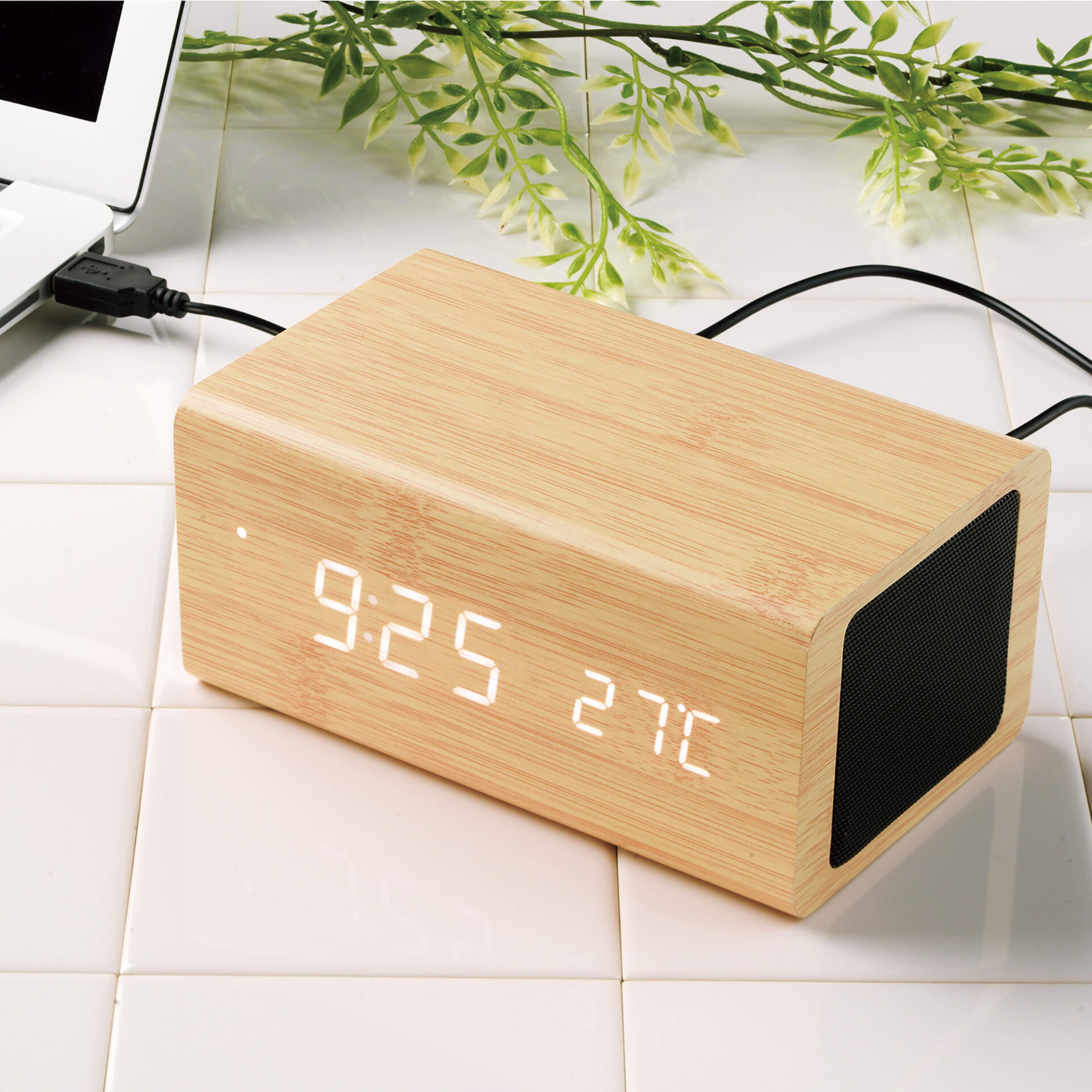 楽天市場】【電波 スピーカー 時計】 電波 時計 ブルートゥース