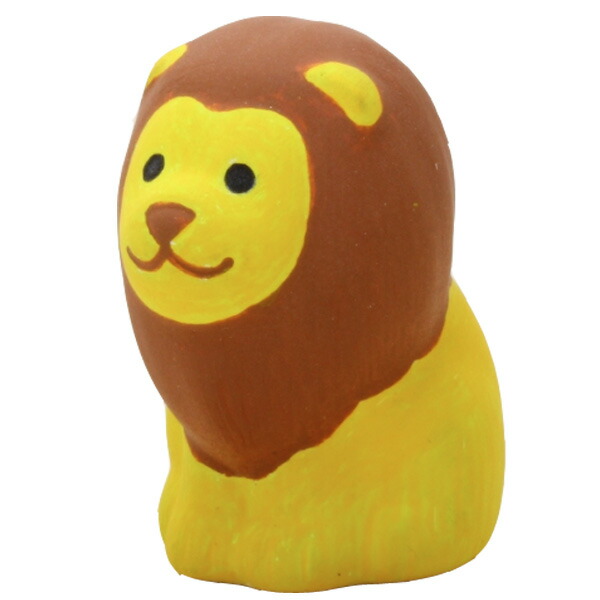 楽天市場 お絵かき陶器 ライオン 絵付け陶器 10個セット販売 水性ペン 色鉛筆などで描けます 真っ白な陶器でできた立体おえかき 手作りキット ゴールドスター