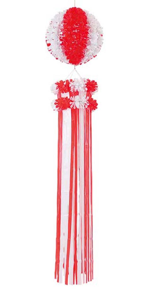 楽天市場】七夕 サンシャイン吹流し(185cm) ピンク / 吹き流し 装飾