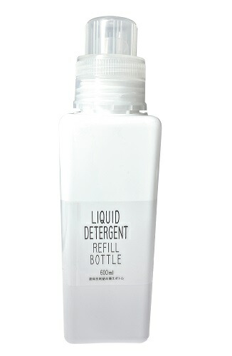 液体洗剤詰め替えボトル角型 600ml 96個セット販売 ランドリー周りをおしゃれに演出 シンプルデザイン 販促品 景品 ゴールドスター 液体洗剤 詰め替えボトル角型 その他 洗濯用品 雑貨 洗剤詰め替えボトル まとめ売り