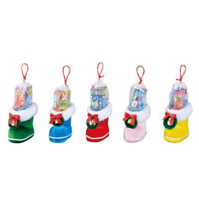クリスマス お菓子ブーツ プレミアム クリスマス カラフルミニブーツ 1個一揃いマーケティング 童集結 町内会 受売商店役割り景品に至適 Loadedcafe Com