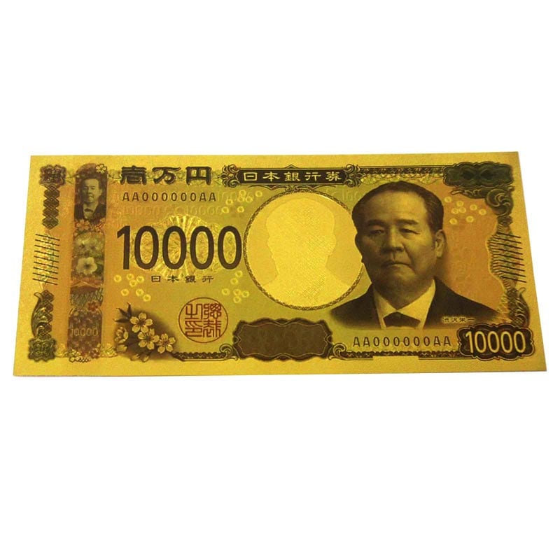 金の札 10000円 額面 金メッキ Yahoo!オークション -「金メッキ (10000円 1万円)」の落札相場