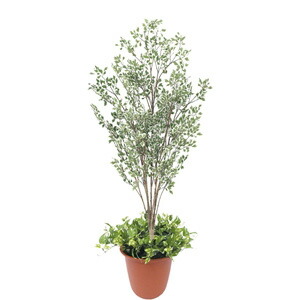 沖縄 北海道 離島発送不可商品 花 観葉植物 室内装飾観葉植物 造花 人工観葉植物 人工観葉植物 レビューを書けば送料当店負担 の 観葉植物造花ディスプレイフィカスプラント鉢付a160ｃｍお客様組み立て商品 ゴールドスター