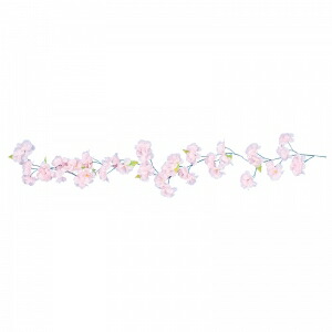 桜　造花　ガーランドラージチェリー　12個セット販売　長さ約180ｃｍ　桜　ガーランド　店舗装飾　ディスプレイ　飾り付け　売り場作り｜ゴールドスター