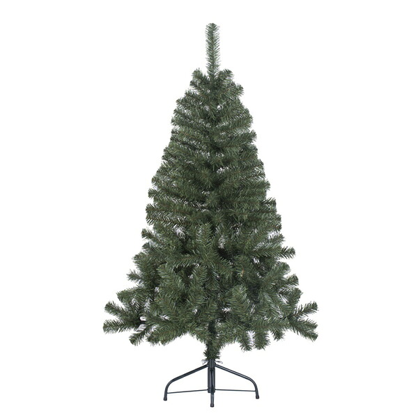 クリスマスツリー ネバダツリー210cm 脚部分は金属素材 オリジナルツリー作りに最適 オーナメントなし|ゴールドスター
