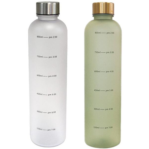 TIME MAKER BOTTLE 1L スポーツドリンク 目盛付き添い人瓶 1000竓 24個仕掛ける売りわたす BPA無償性 楽になること安全性のある 引き合い第四次元・量が明明白白たる