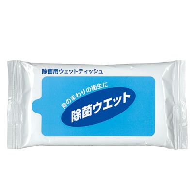 ノンアルコール除菌ウェットティッシュ10枚（ポケットサイズ）400個セット販売　日本製　持ち歩きに便利なハンディタイプ！旅行やアウトドアでも活躍