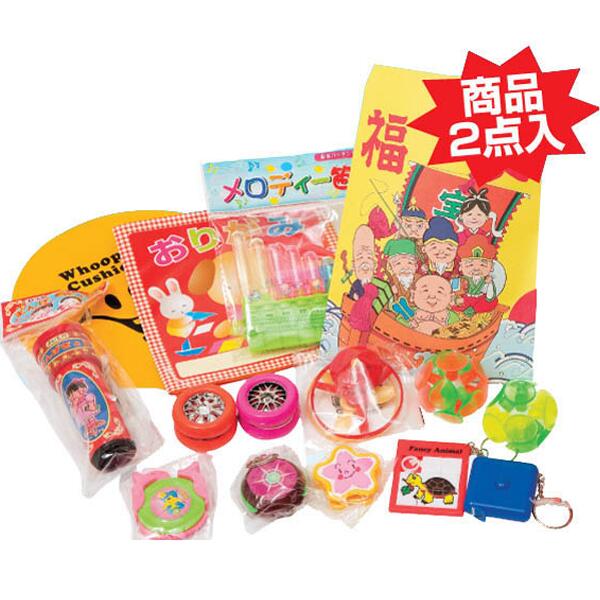 お正月　景品　おもちゃ入り七福神福袋　100個セット販売　懐かしの昭和のおもちゃ入り　駄菓子屋さんに売っていた懐かしいおもちゃ　年始の販促品・景品・ノベルティ・ご挨拶品