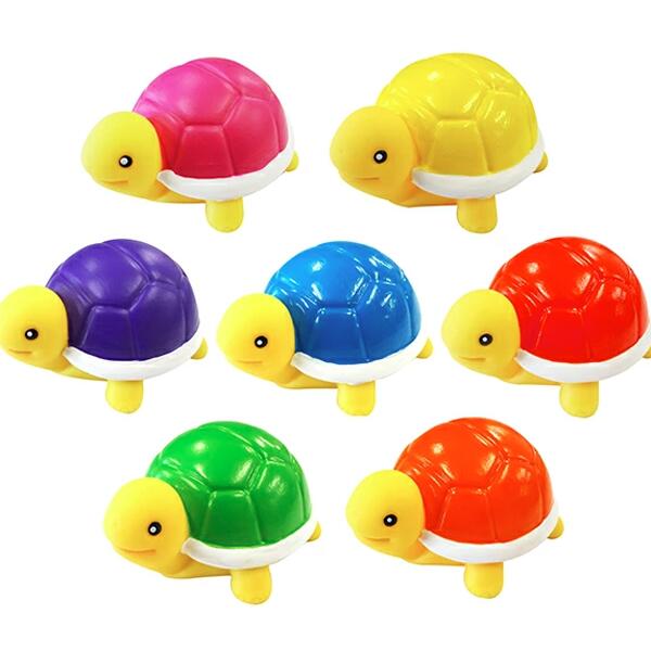 縁日　景品　ぷかぷかカラフルキュートカメさん2　50個セット　すくいどり景品　ガチャ景品に最適