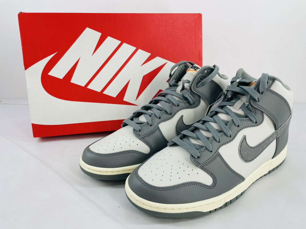 楽天市場】NIKE DUNK HI RETRO SE VNTG LIGHT BONE/TUMBLED GREY