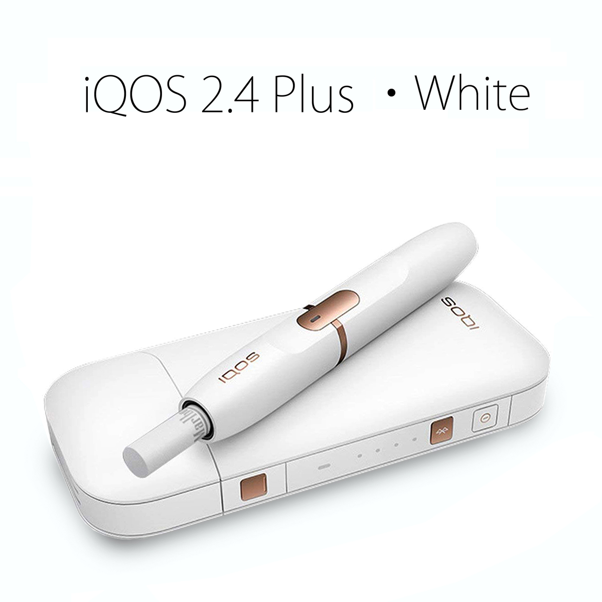 【楽天市場】iQOS 2.4Plus【新品未開封】WHITE ホワイト / 本体キット プラス アイコス タバコ iqos 2.4 plus
