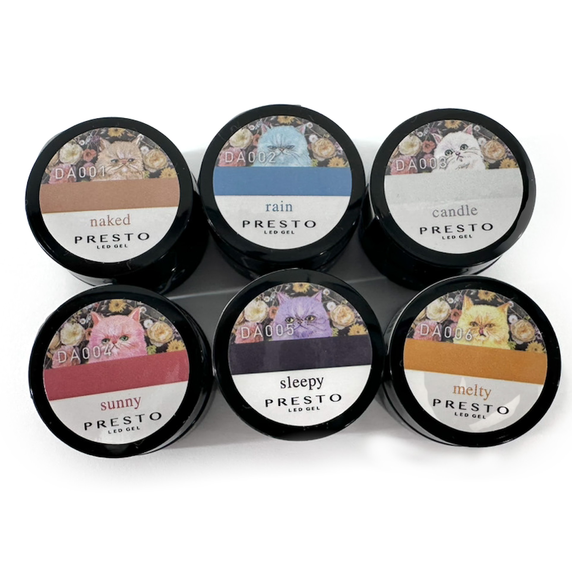 楽天市場】【6色セット】【PRESTO】アンリミテッドカラー カラージェル