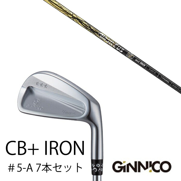 カスタムクラブ 7本セット / イオンスポーツ ジニコ GINNICO CB+ Iron #5-A / バシレウス BiZ70 / 90 Basileus BiZ70 / 90EONSPORTS｜ゴルフトゥエンティ