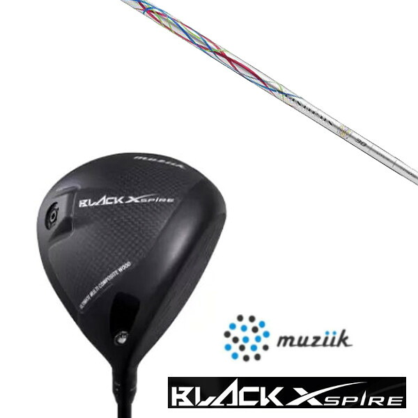 カスタムクラブ ムジーク On The Screw BLACK XSPIRE DRIVER SLEルール適合 バシレウス ラフィーナ シャフト|ゴルフトゥエンティ