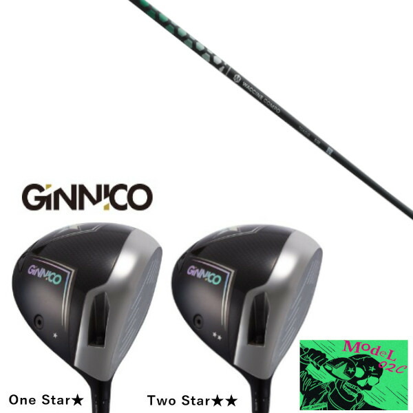 カスタムクラブ イオンスポーツ GINNICO MODEL02C DRIVER ジニコ モデル02C ドライバー グラヴィティ ワクチンコンポ トキソイド TOXOID シャフト ヘッドカバー付き