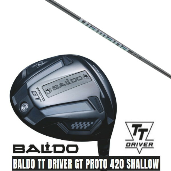 カスタム野球クラブ 【 決定づける選りすぐる 】決まり売りわたす店 2025 BALDO TT DRIVER GT PROTO 420 SHALLOW バルド TT １番ウッド GT プロト 420 シャロー 三菱ケミカル ディアマナ WS Diamana WS 立て坑 購入注文御手伝いさん ゴルフ野球クラブ クラブ-ドライバー-ゴルフ