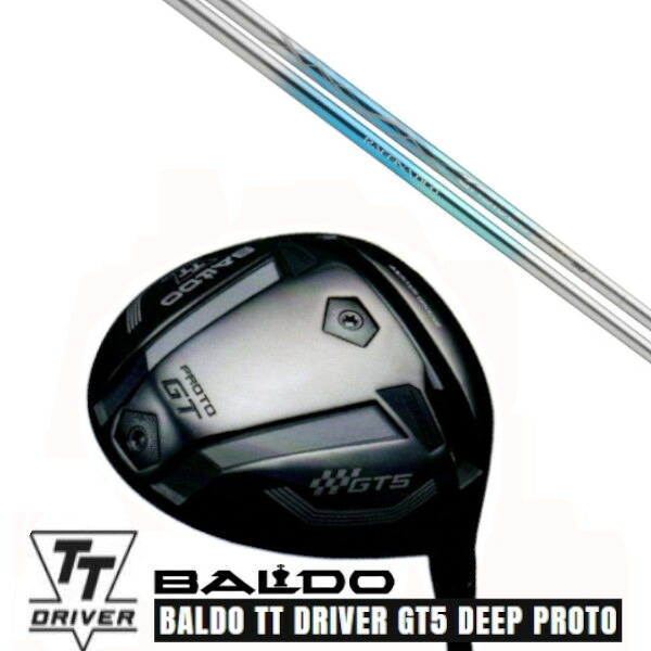 カスタムクラブ【 左右選択 】2025 BALDO TT DRIVER GT5 DEEP PROTO バルド TT ドライバー ジーティー5 ディープ プロト バシレウス Basileus Raffina DUO ラフィーナ シャフト オーダーメイド ゴルフクラブ