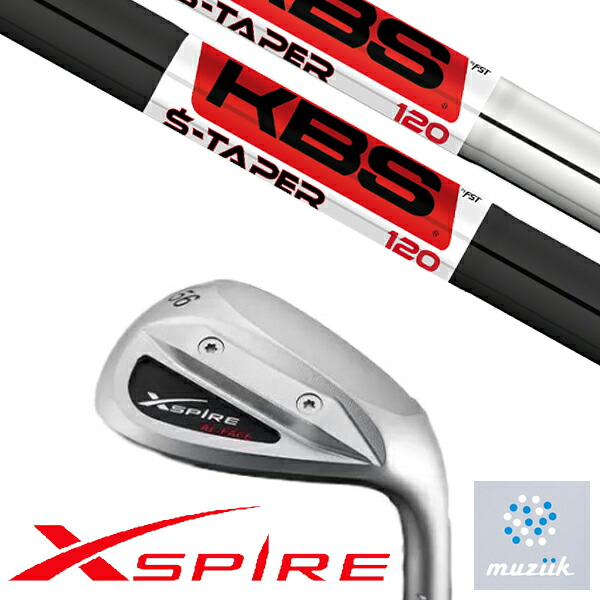 カスタムクラブ Muziik オーダーメイド ムジーク XSPIRE AL-FACE ウエッジ KBS $-TAPER S-TAPER Sテーパー