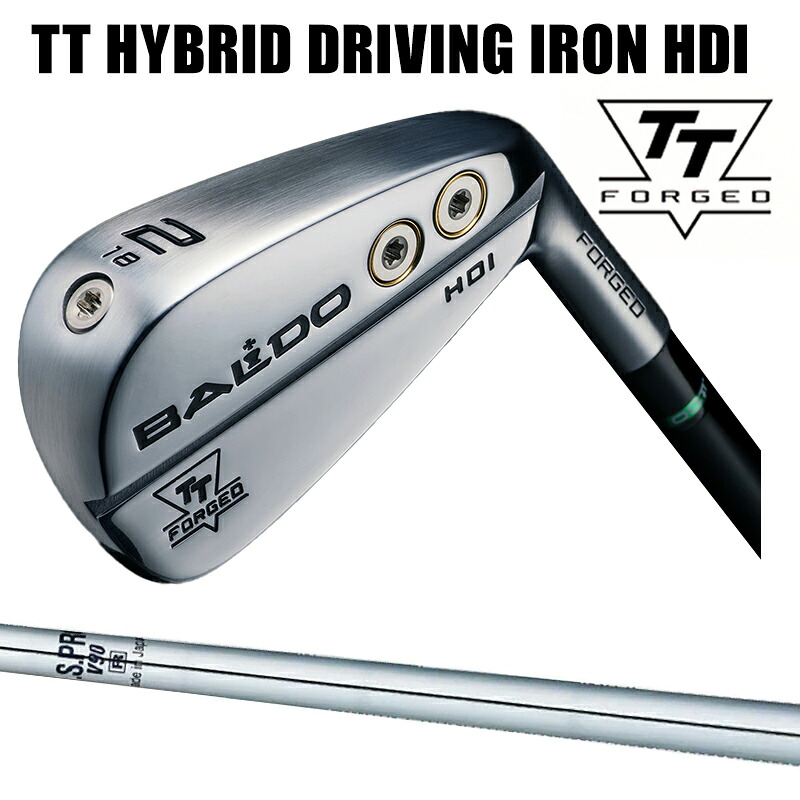 カスタムクラブ BALDO TTシリーズ ハイブリッドアイアン HYBRID DRIVING IRON HDI SATIN / 日本シャフト N.S.PRO V90 アイアン シャフト｜ゴルフトゥエンティ