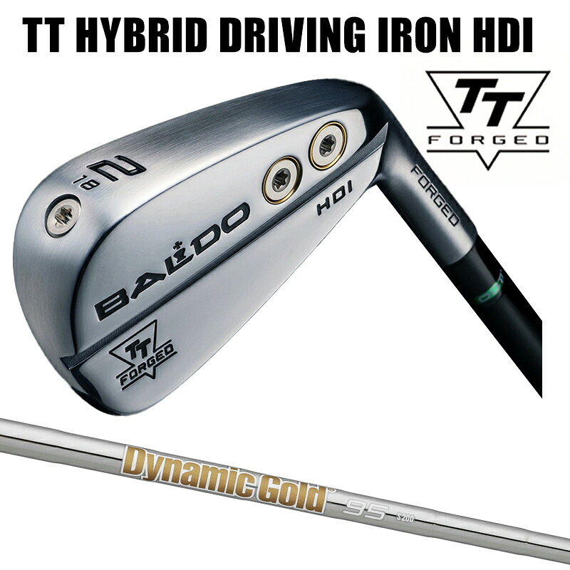 カスタム野球クラブ BALDO TTつづき物 変わり種アイアン HYBRID DRIVING IRON HDI SATIN / トゥルーテンパー Dynamic Gold 95 アイアン 立て坑 ゴルフ-メンズクラブ-クラブ