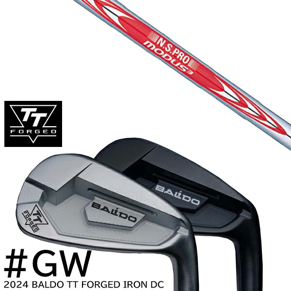 カスタムクラブ #GW単品 2024年モデル バルド TT フォージドアイアンDC ツアーサテン ツアーブラック / NSプロ モーダス3 ツアー120 日本シャフト エヌエスプロ｜ゴルフトゥエンティ