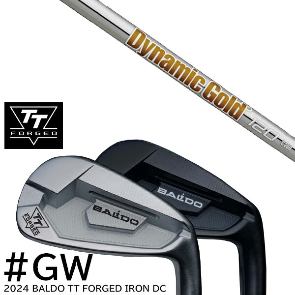 カスタムクラブ #GW単品 2024年モデル バルド TT フォージドアイアンDC ツアーサテン ツアーブラック / ダイナミックゴールド 120 DG120 トゥルーテンパー|ゴルフトゥエンティ