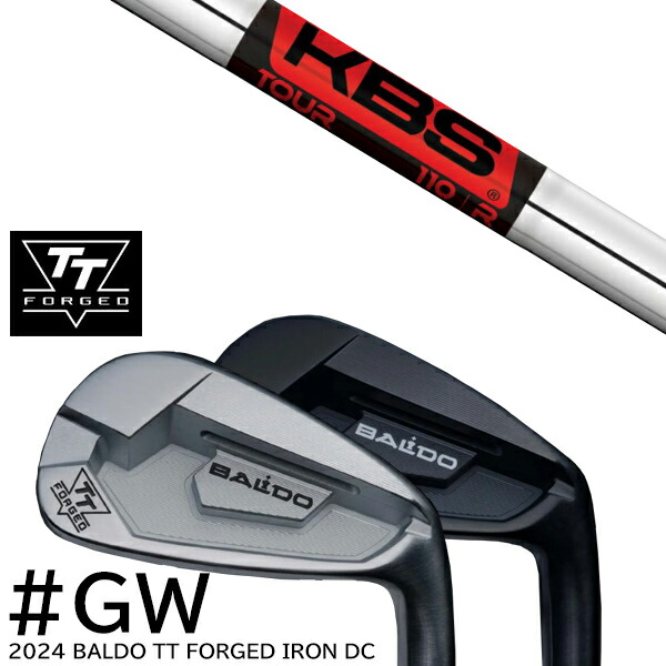 カスタムクラブ #GW単品 2024年モデル バルド TT フォージドアイアンDC ツアーサテン ツアーブラック / KBS TOUR ツアー|ゴルフトゥエンティ