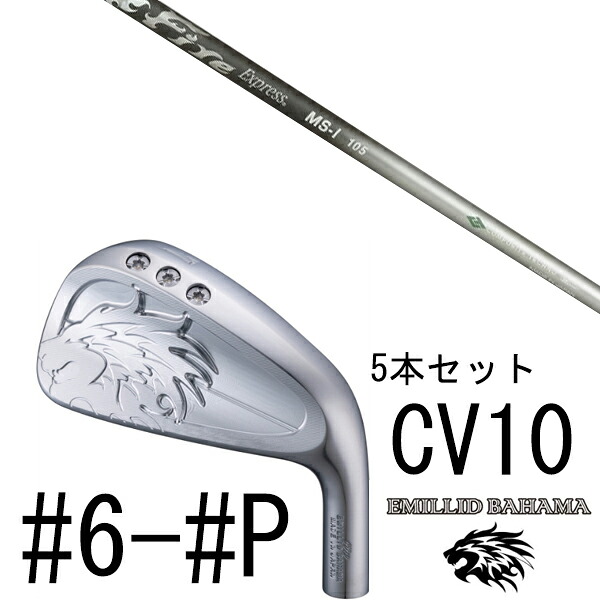 カスタムクラブ エミリットバハマ カールヴィンソン CV10 アイアン #6-#P 5本セット / ファイヤーエクスプレス MS-I Fire Express MS-I|ゴルフトゥエンティ