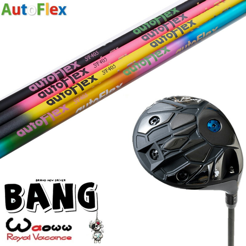 楽天市場】カスタムクラブ Waoww BANG ワオ バン ドライバー