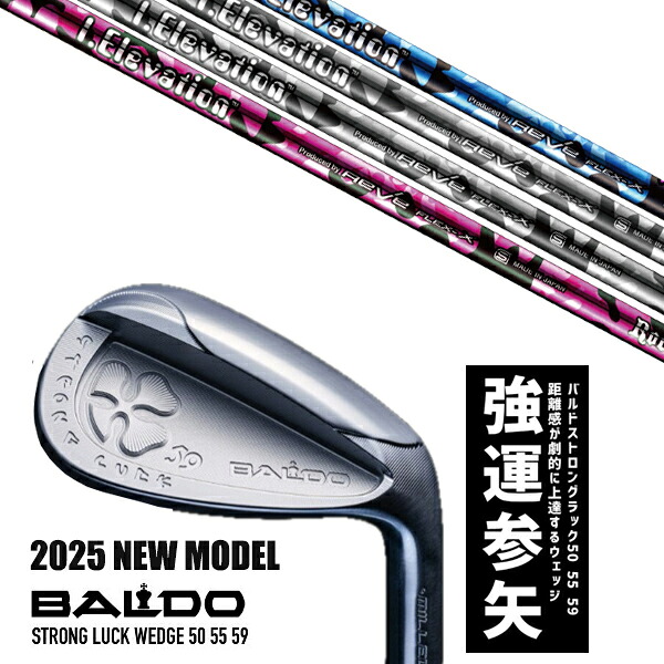 カスタムクラブ 2025年モデル バルド ストロング ラック ウエッジ BALDO STRONG LUCK WEDGE / レーヴ アイ.エレベーション アイアン RAVE / 5営業日以内の発送｜ゴルフトゥエンティ 38,220円