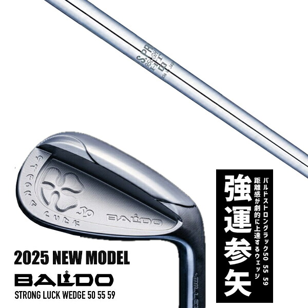 カスタムクラブ 2025年モデル バルド ストロング ラック ウエッジ BALDO STRONG LUCK WEDGE / NSプロ 950GH HT 日本シャフト アイアン / 5営業日以内の発送｜ゴルフトゥエンティ