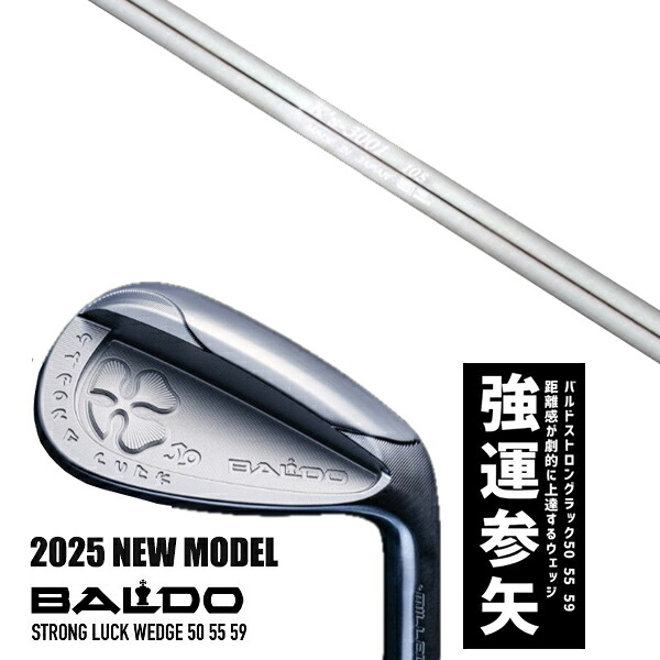 カスタムクラブ 2025年モデル バルド ストロング ラック ウエッジ BALDO STRONG LUCK WEDGE / ケーズ3001 105 K's-3001 105 アイアン 島田ゴルフ製作所 / 5営業日以内の発送｜ゴルフトゥエンティ 24,790円