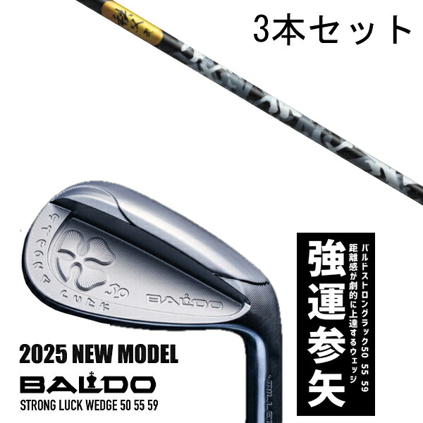カスタム野球クラブ 【3本書き割り】 2025年ひな形 バルド 同盟罷工ロング 仕合わせ ウエッジ BALDO STRONG LUCK WEDGE / 秩父 弐 アイアン グラファイトデザイン / 5取り引き日以内の送りとどける