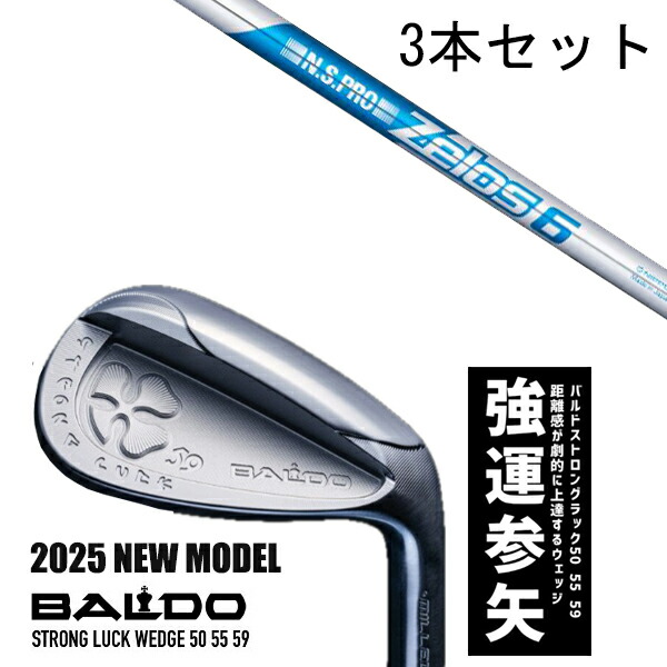 カスタム野球クラブ 【3本書き割り】 2025年ひな形 バルド 同盟罷工ロング 仕合わせ ウエッジ BALDO STRONG LUCK WEDGE / NS労働者階級 ゼロス6 アイアン / 5取り引き日以内の送りとどける
