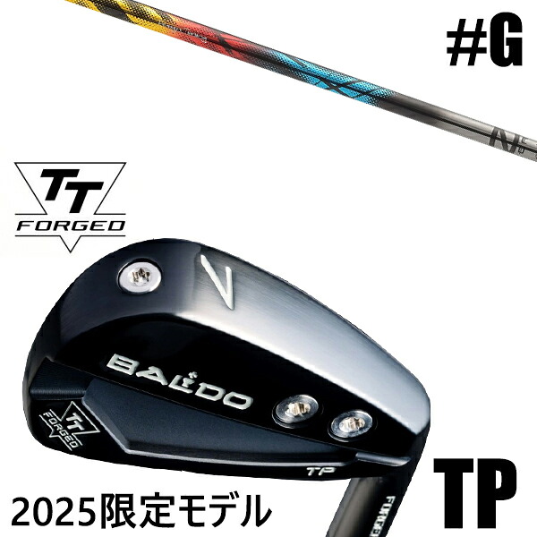 限定モデル カスタムクラブ 正規販売店 【GW 単品】 2025年モデル バルド TTシリーズ フォージド ツアー ポケット アイアン TP / BALDO TT FORGED TOUR POCKET IRON TP BLACK / ゼロクロス アイアン デザインチューニング / 5営業日以内の発送|ゴルフトゥエンティ