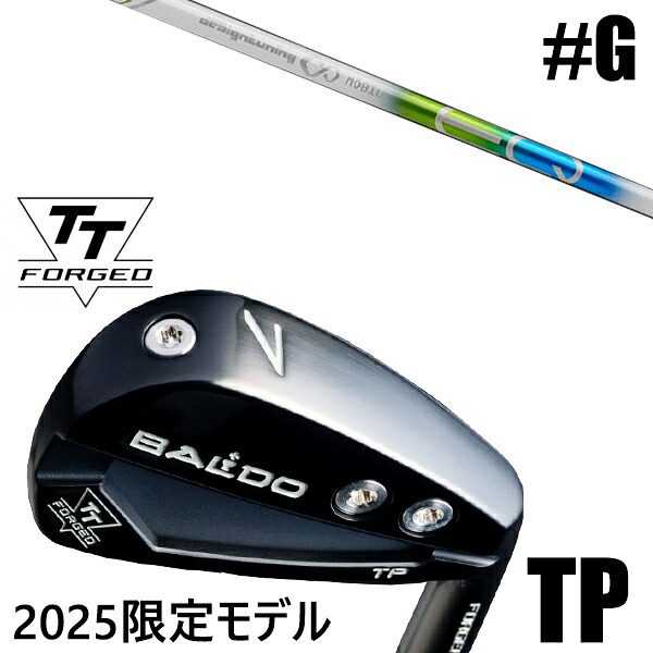 限定モデル カスタムクラブ 正規販売店 【GW 単品】 2025年モデル バルド TTシリーズ フォージド ツアー ポケット アイアン TP / BALDO TT FORGED TOUR POCKET IRON TP BLACK / メビウスEQ アイアン デザインチューニング / 5営業日以内の発送|ゴルフトゥエンティ