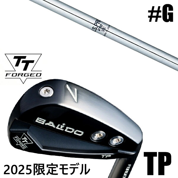 限定モデル カスタムクラブ 正規販売店 【GW 単品】 2025年モデル バルド TTシリーズ フォージド ツアー ポケット アイアン TP / BALDO TT FORGED TOUR POCKET IRON TP BLACK / NSプロ V90 日本シャフト アイアン / 5営業日以内の発送