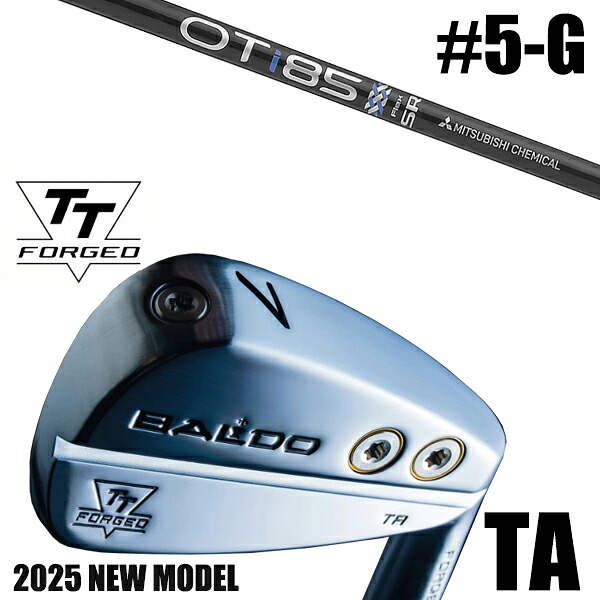 左右選択 / カスタムクラブ 正規販売店 【5-G 7本セット】 2025年モデル バルド TTシリーズ フォージド ツアー エアーアイアン TA / BALDO TT FORGED TOUR AIR IRON TA SATIN / OT アイアン 三菱ケミカル / 5営業日以内の発送|ゴルフトゥエンティ