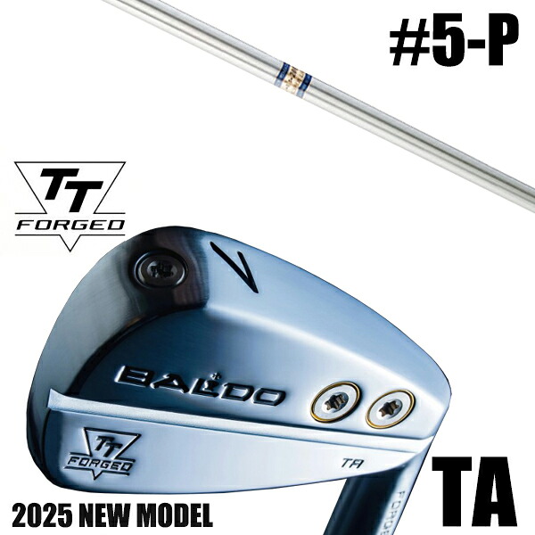 左右選択 / カスタムクラブ 正規販売店 【5-P 6本セット】 2025年モデル バルド TTシリーズ フォージド ツアー エアーアイアン TA / BALDO TT FORGED TOUR AIR IRON TA SATIN / ケーズ2001α K's-2001α アイアン 島田ゴルフ製作所 / 5営業日以内の発送｜ゴルフトゥエンティ