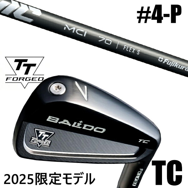 カスタム野球クラブ 置き目売りわたす店 【4-P 7本仕掛ける】 2025年模範例 バルド TTつづき物 フォージド ツアーキャビティー アイアン TC / BALDO TT FORGED TOUR CAVITY IRON TC BLACK / new MCI ニューMCI アイアン立て坑 フジクラ / 5売り買い日以内の送りとどける クラブ-ゴルフ-アイアン