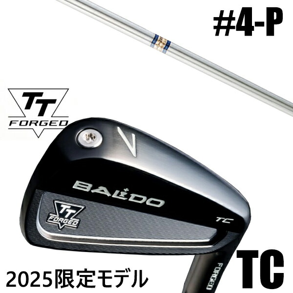カスタムクラブ 正規販売店 【4-P 7本セット】 2025年モデル バルド TTシリーズ フォージド ツアーキャビティー アイアン TC / BALDO TT FORGED TOUR CAVITY IRON TC BLACK / ケーズ2001α K's-2001α アイアン 島田ゴルフ製作所 / 5営業日以内の発送