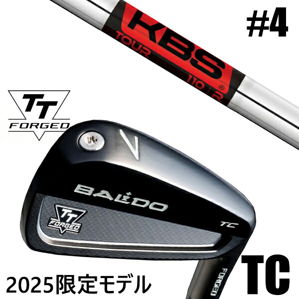 カスタム野球クラブ 置き目売りわたす店 【#4 単品】 2025年青写真 バルド TTつづき物 フォージド ツアーキャビティー アイアン TC / BALDO TT FORGED TOUR CAVITY IRON TC BLACK / KBS TOUR 周遊旅行 アイアン / 5取り引き日以内の送りとどける