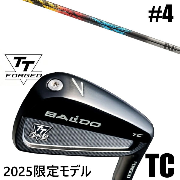 カスタム野球クラブ 置き目売りわたす店 【#4 単品】 2025年模範例 バルド TT続きもの フォージド ツアーキャビティー アイアン TC / BALDO TT FORGED TOUR CAVITY IRON TC BLACK / 絶無差し交わす アイアン デザインチューニング / 5取り引き日以内の送りとどける