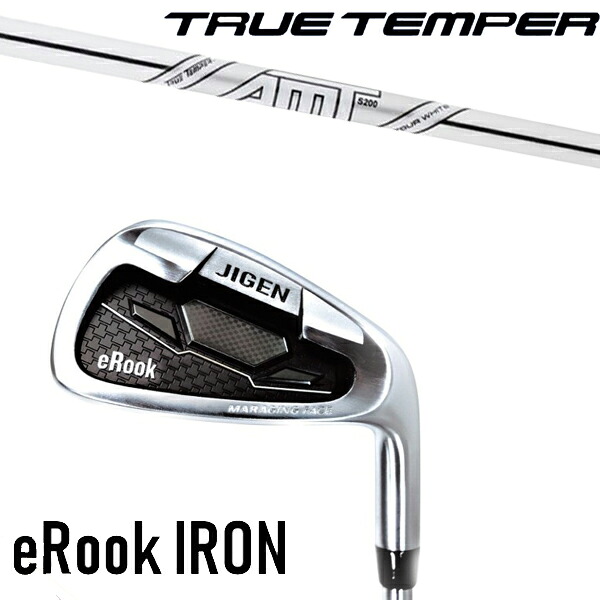 セット内容選択 カスタムクラブ 正規販売店 ジゲン ルーク アイアン eRook IRON / ダイナミックゴールド AMTツアーホワイト アイアン / 5営業日以内の発送｜ゴルフトゥエンティ