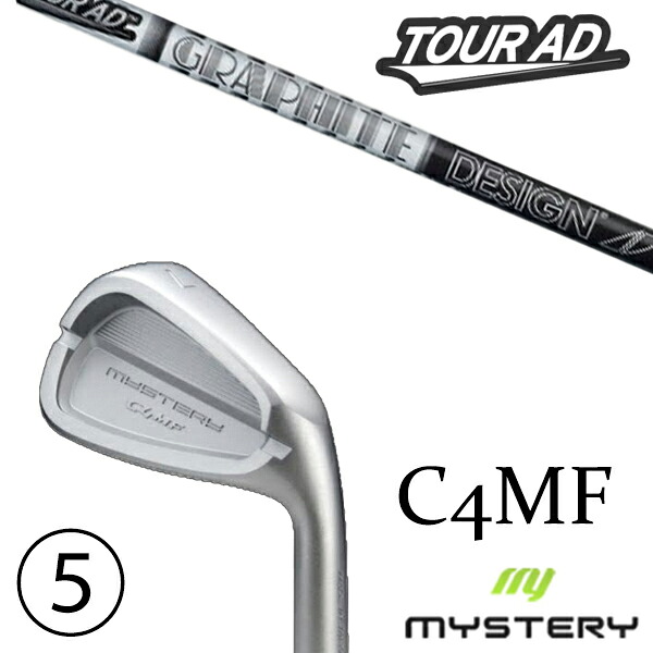 6-PW 5本セット / カスタムクラブ 正規販売店 ミステリーゴルフ C4MF アイアン / ツアーAD アイアン グラファイトデザイン / 5営業日以内の発送｜ゴルフトゥエンティ